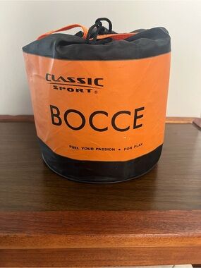 Classic Sport Bocce Ball Game with Carry Bag - New